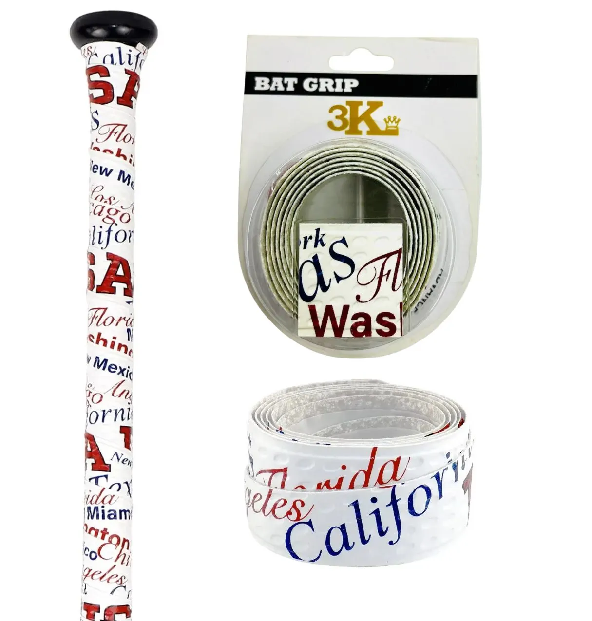 GRIP 3K USA BLANCO